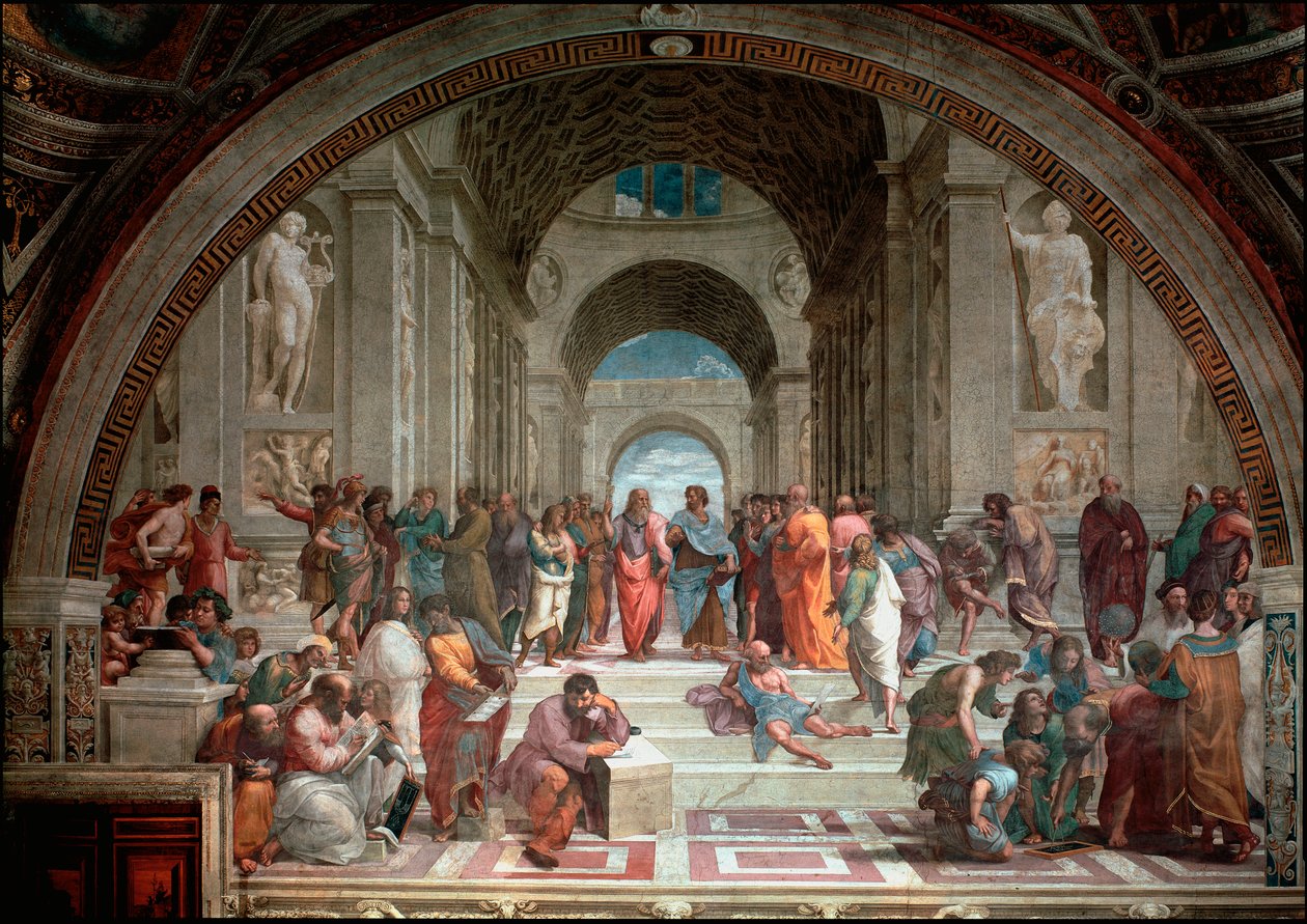 Die Schule von Athen von Raphael (1483 1520)