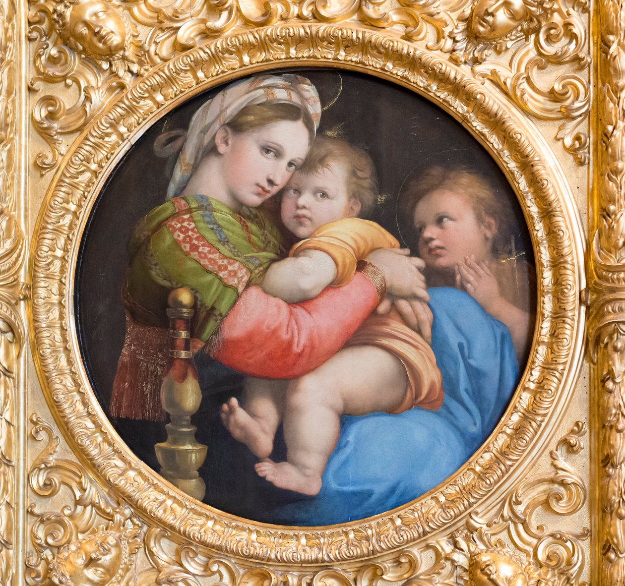 Madonna des Stuhls von Raphael (1483 1520)