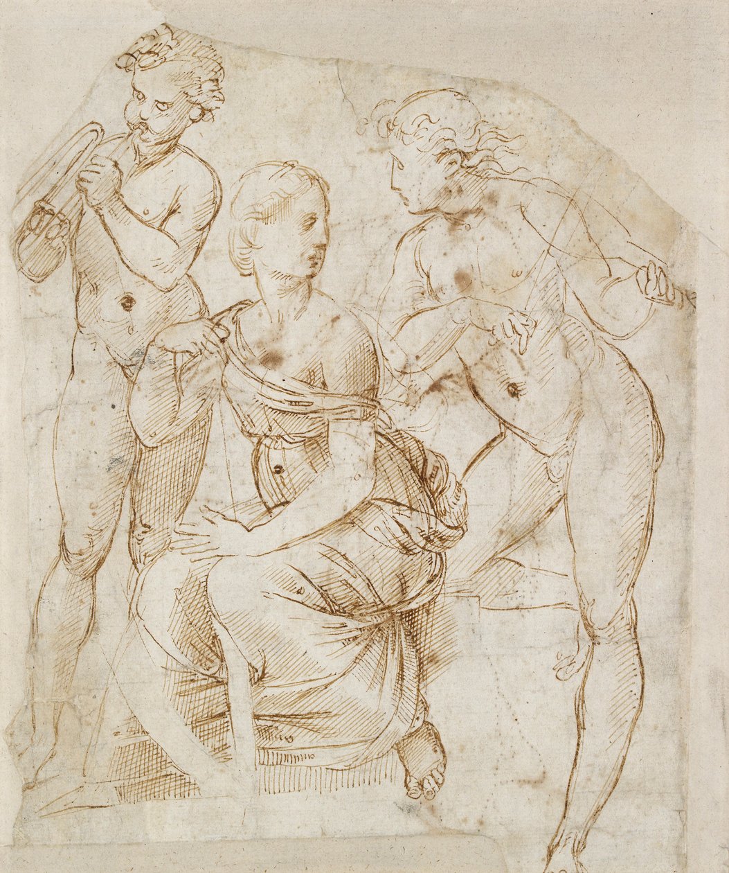 Gruppe von Musikern, frühes 16. Jahrhundert von Raphael