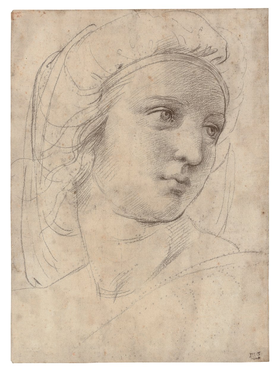 Kopf einer Muse von Raphael