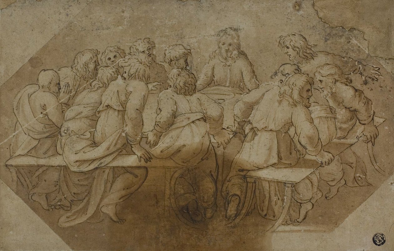 Das letzte Abendmahl von Raphael