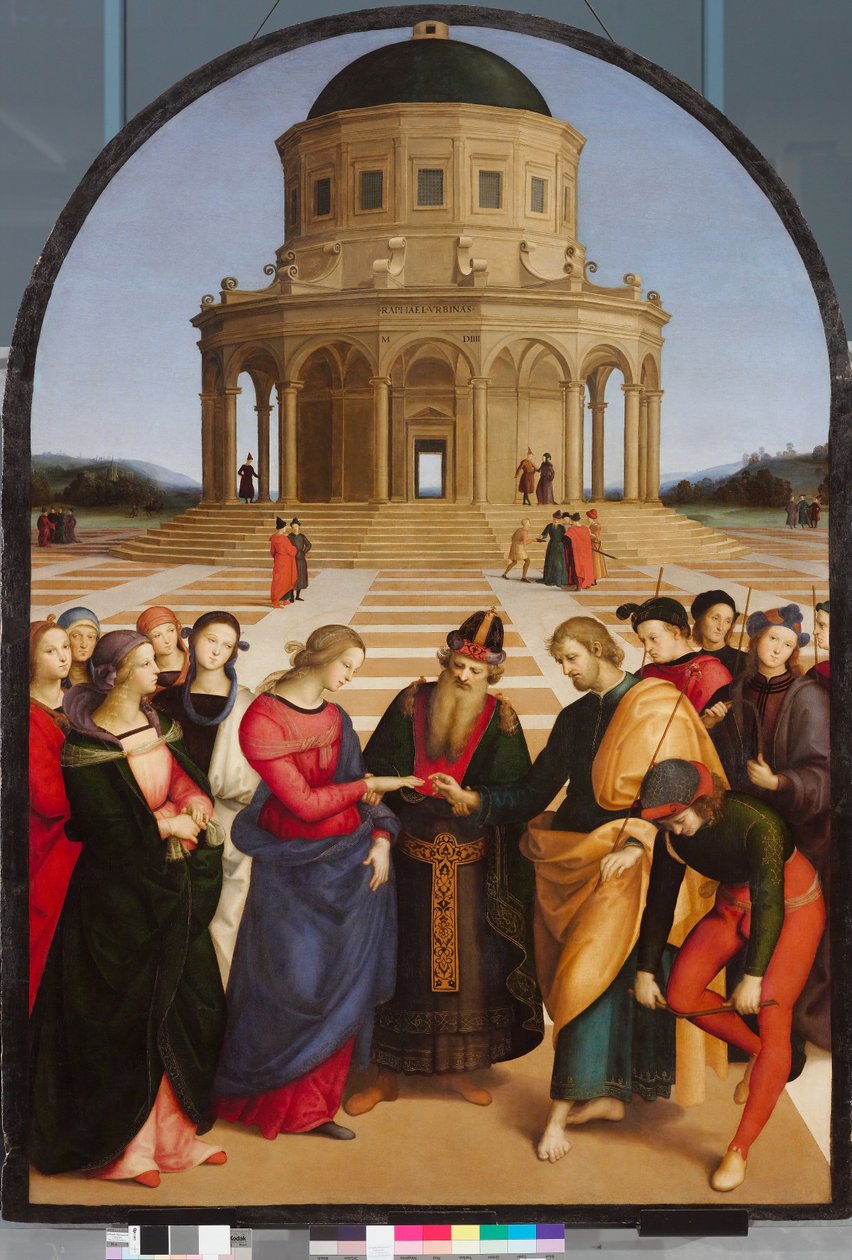 Die Vermählung der Jungfrau von Raphael