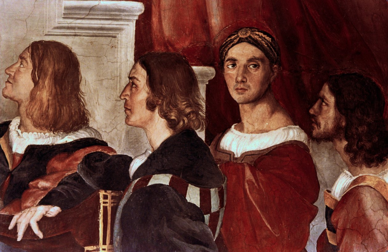 Die Messe von Bolsena, Detail, 1512 von Raffaello Sanzio Raphael