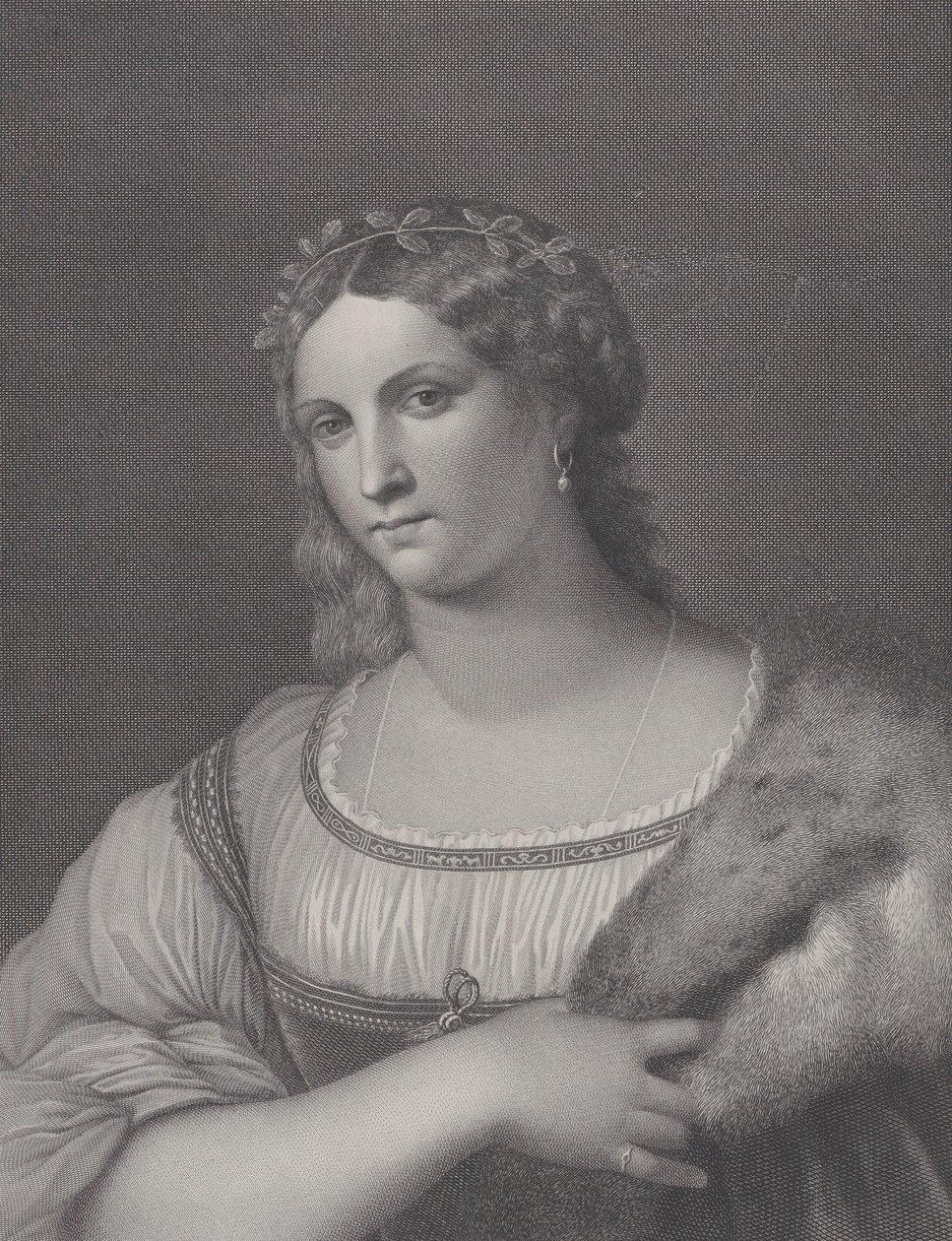 La Fornarina von Raphael Morghen