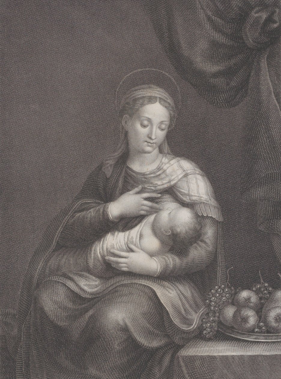 La Madonna del Latte, 1815 von Raphael Morghen