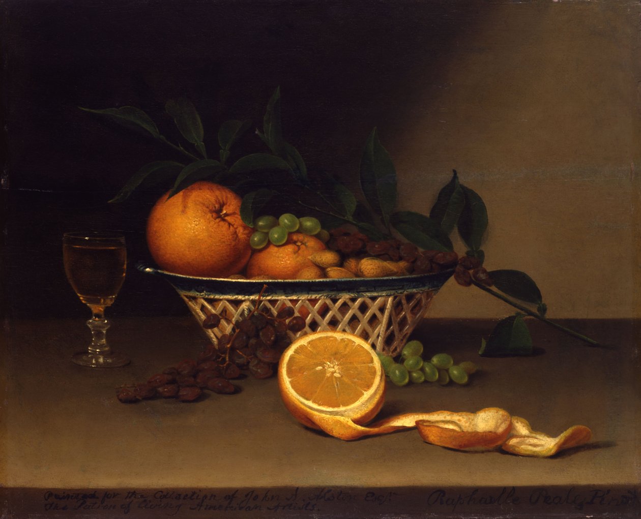 Stillleben mit Orangen von Raphaelle Peale