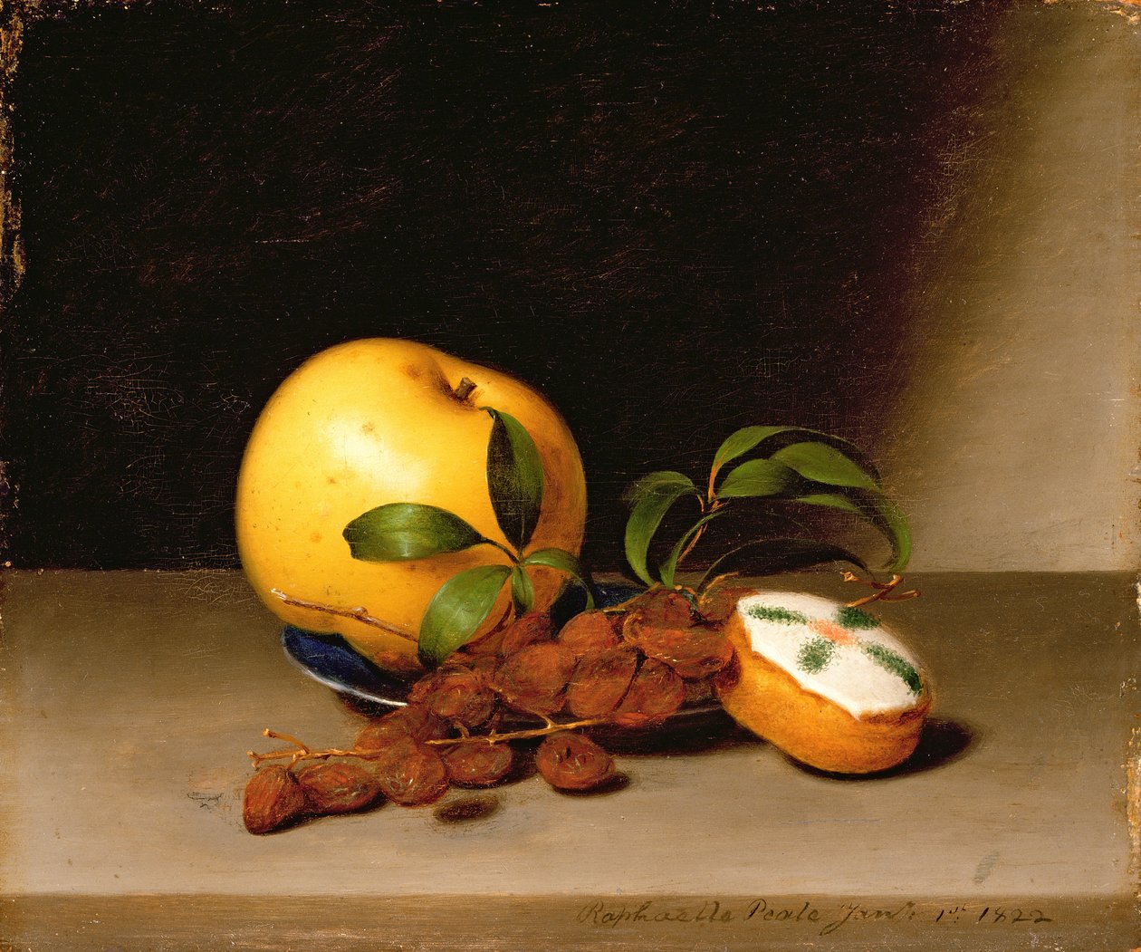 Stillleben mit Kuchen, 1822 von Raphaelle Peale