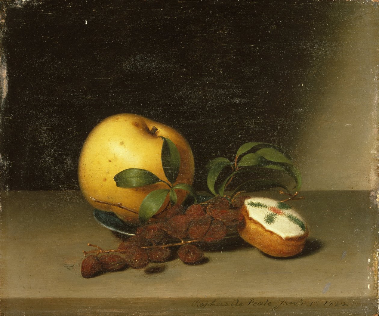 Stillleben mit Kuchen, 1822 von Raphaelle Peale