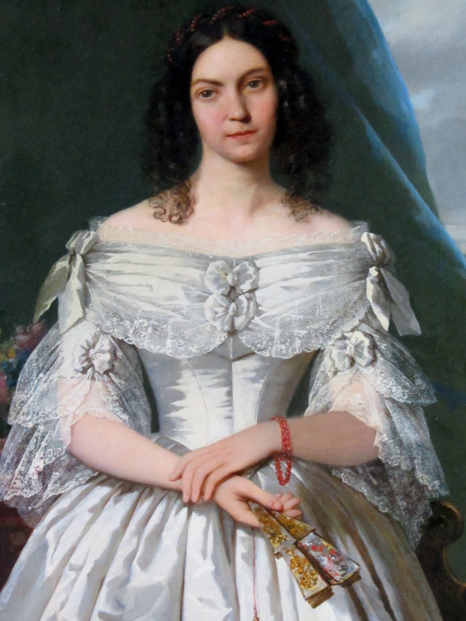 Dame aus Peru von Raymond Auguste Quinsac Monvoisin