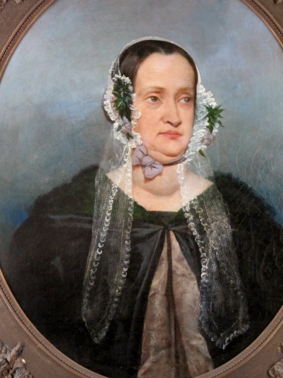 Doña Mercedez Rosales Larraín de Pérez von Raymond Auguste Quinsac Monvoisin