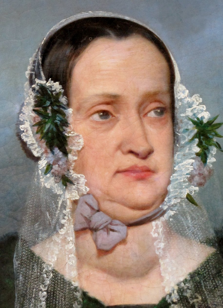Doña Mercedez Rosales Larraín de Pérez von Raymond Auguste Quinsac Monvoisin