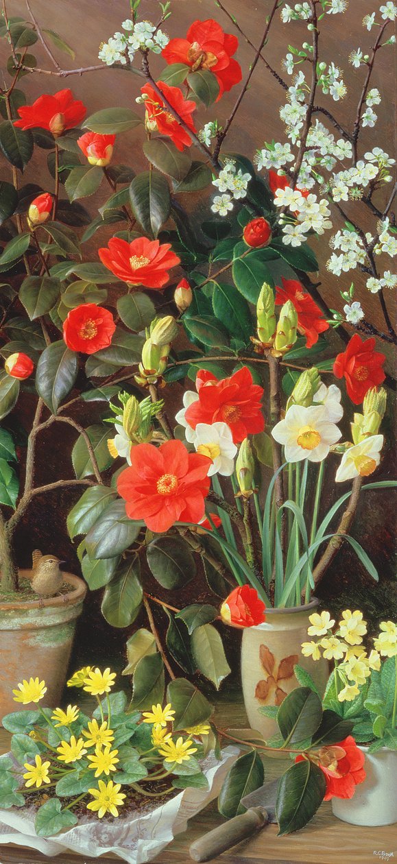 April-Gemälde von Raymond Booth