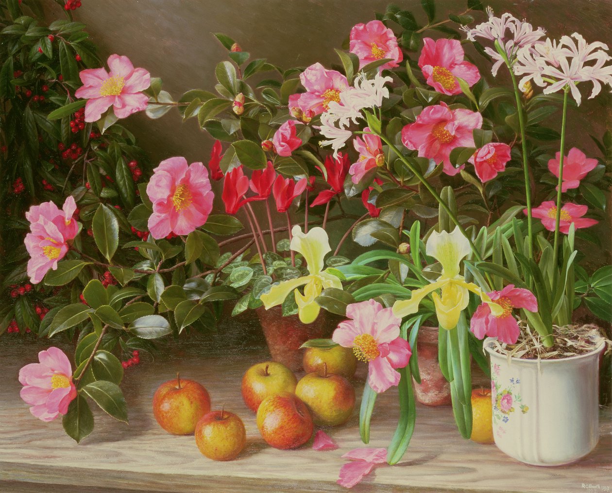 Novemberblumen von Raymond Booth