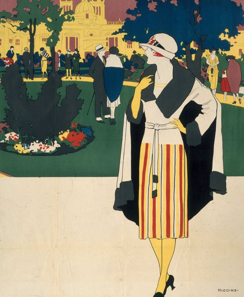 Harrogate (beschnittene Version) von Reginald Edward Higgins