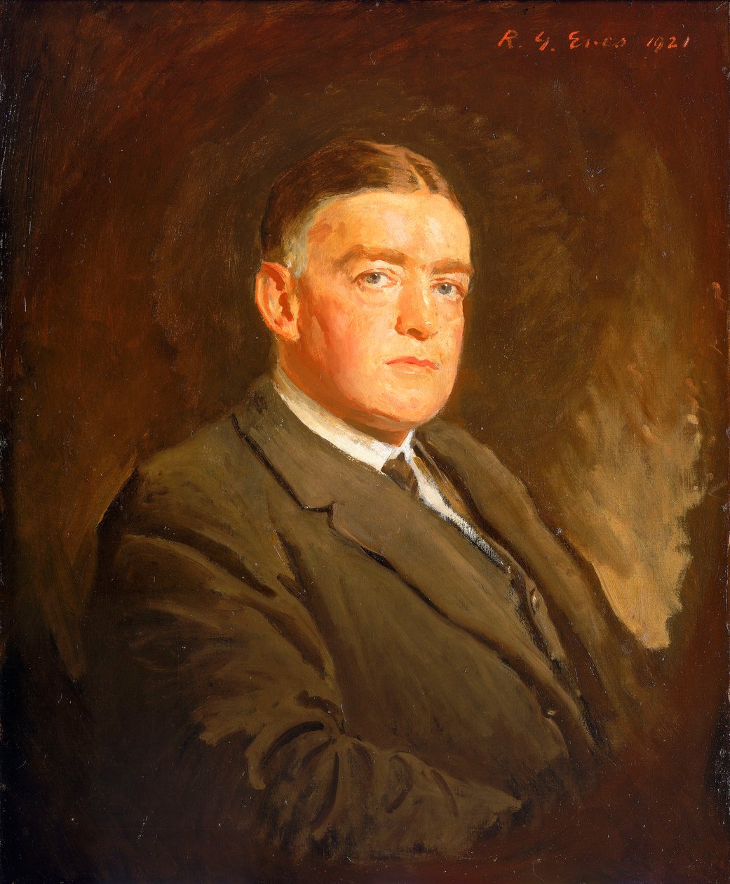 Sir Ernest Henry Shackleton (1874-1922) von Reginald Grenville Eves