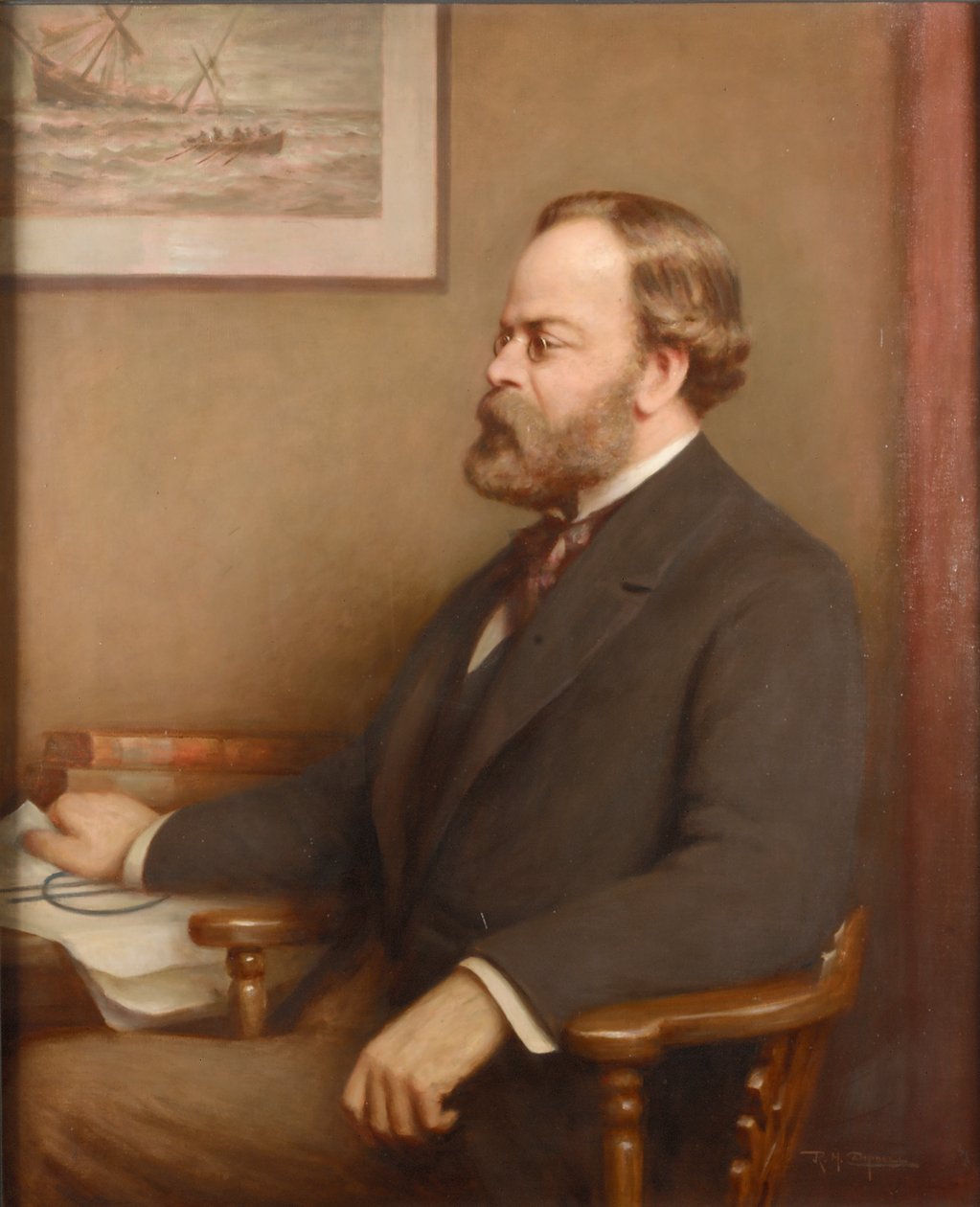Samuel Plimsoll (1824-1898) von Reginald Henry Campbell