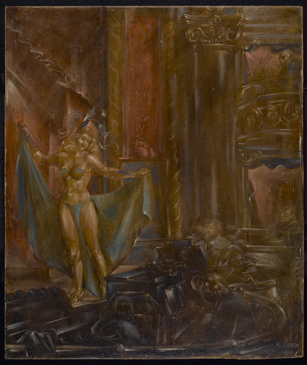 Burleske von Reginald Marsh