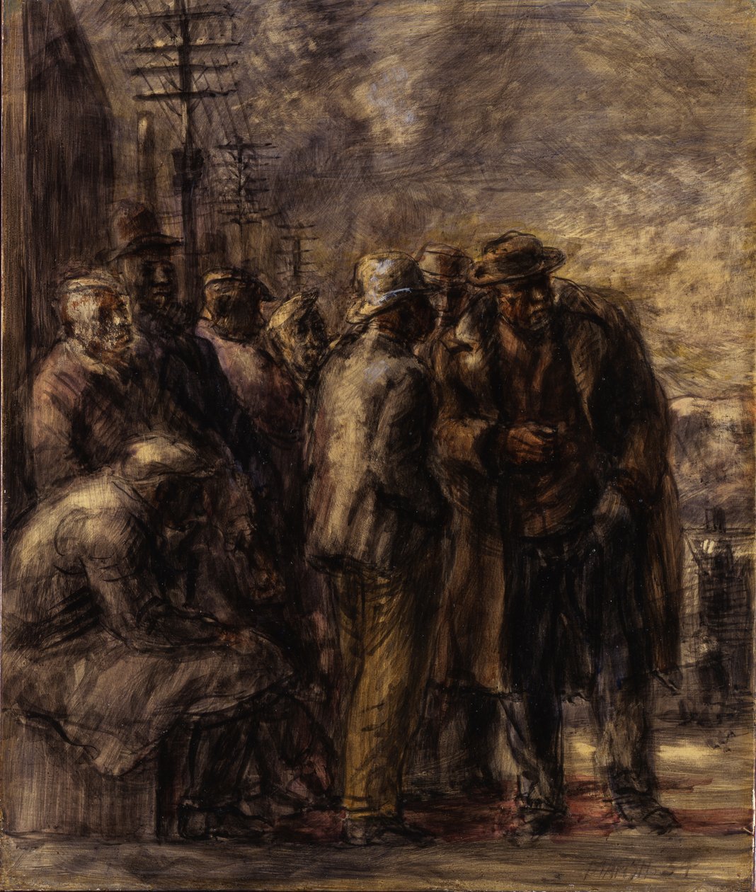 Arbeitslos von Reginald Marsh