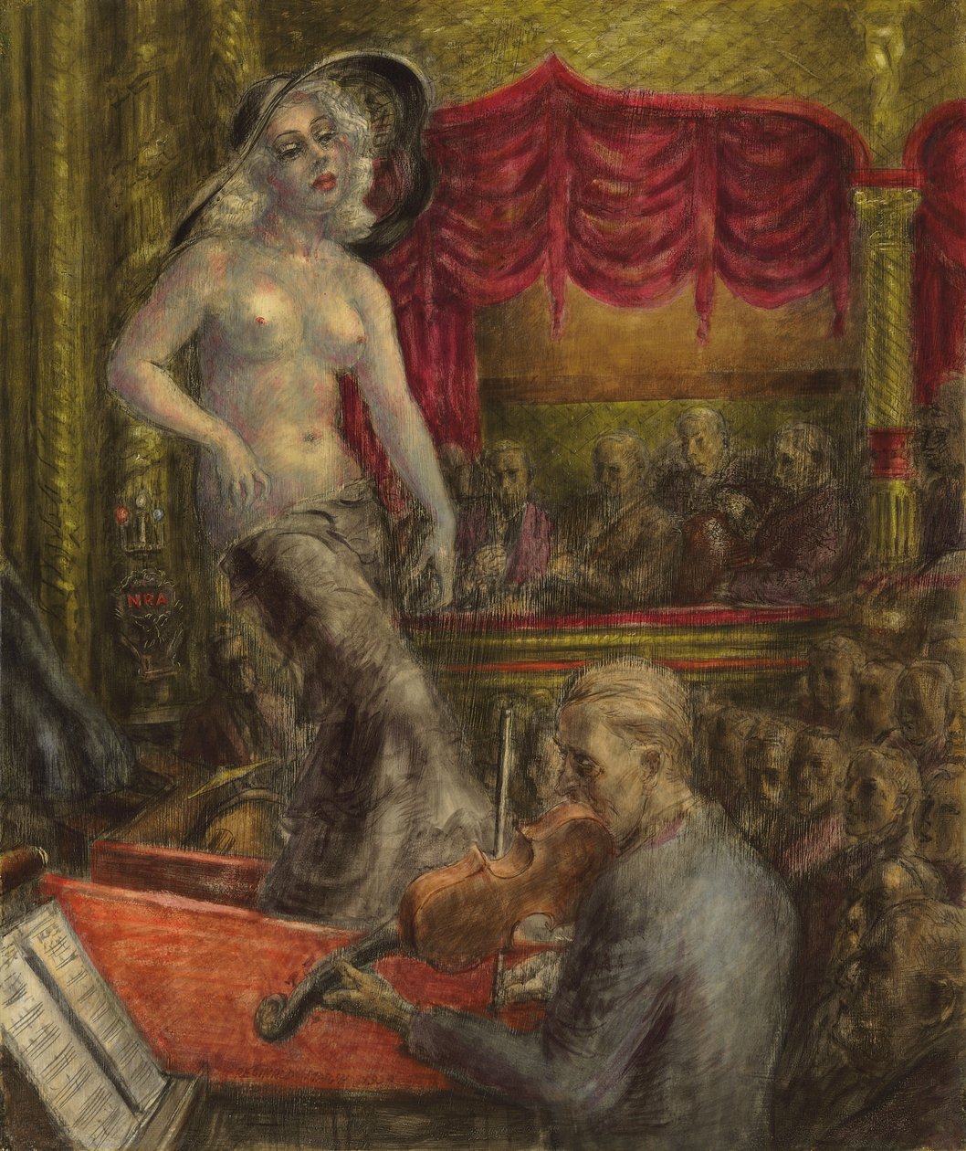 Sie zahlen, um zu sehen von Reginald Marsh
