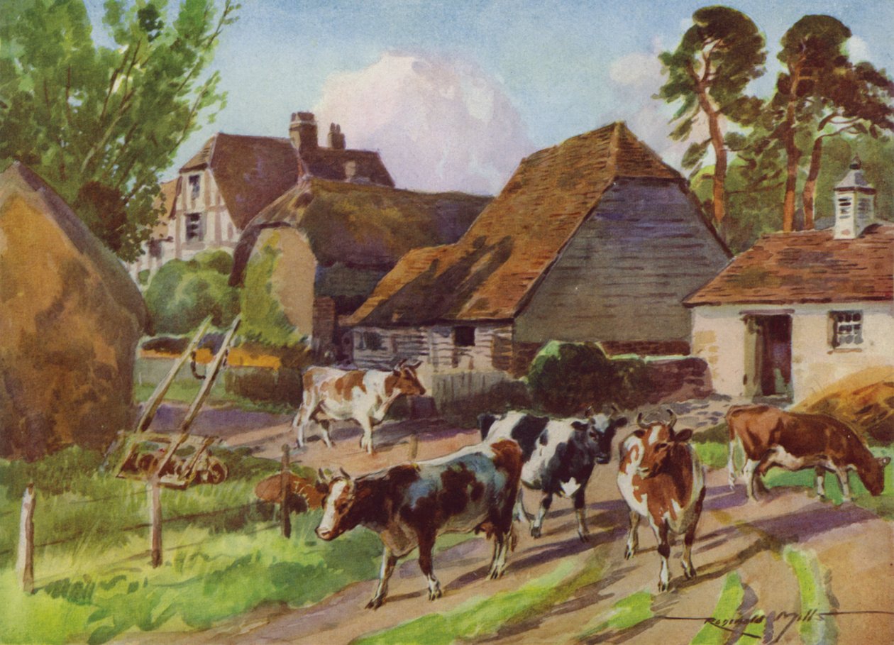 Illustration für Mein Bauernhof von Reginald Mills