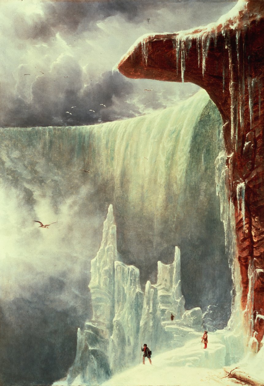 Niagarafälle im Winter von Regis Francis Gignoux