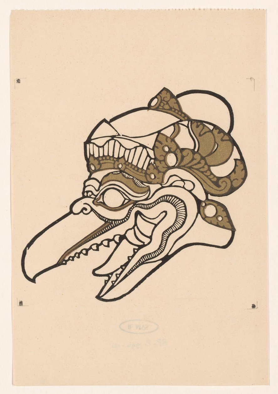 Kopf von Garuda von Reijer Stolk