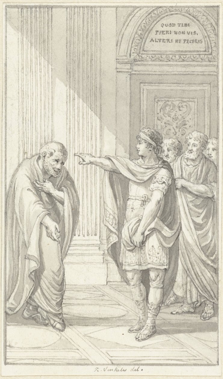 Alexander Severus und Arabinus von Reinier Vinkeles (I)