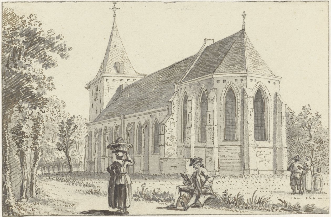 Die Kirche von Zeist von Reinier Vinkeles (I)