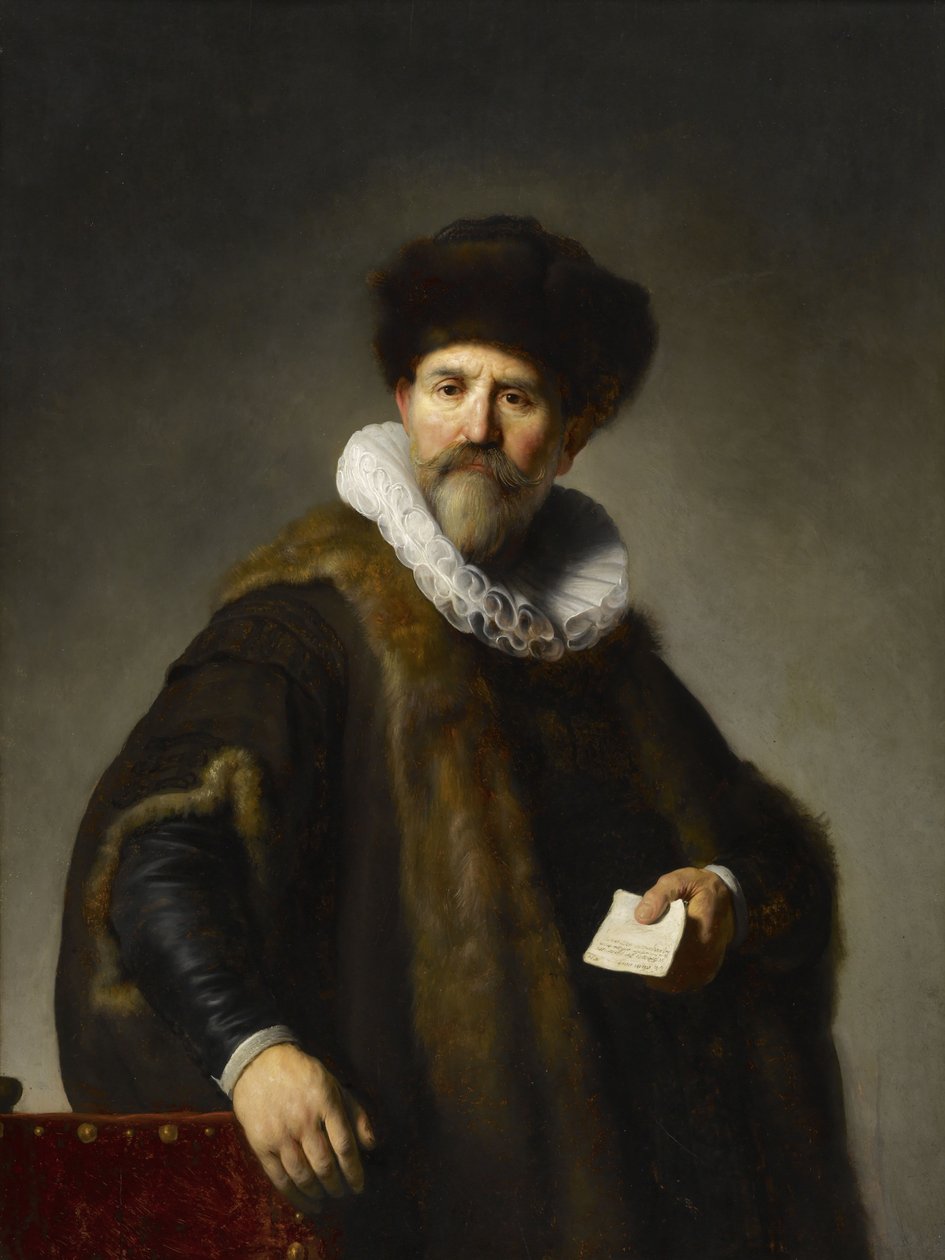 Porträt von Nicolaes Ruts von Rembrandt van Rijn
