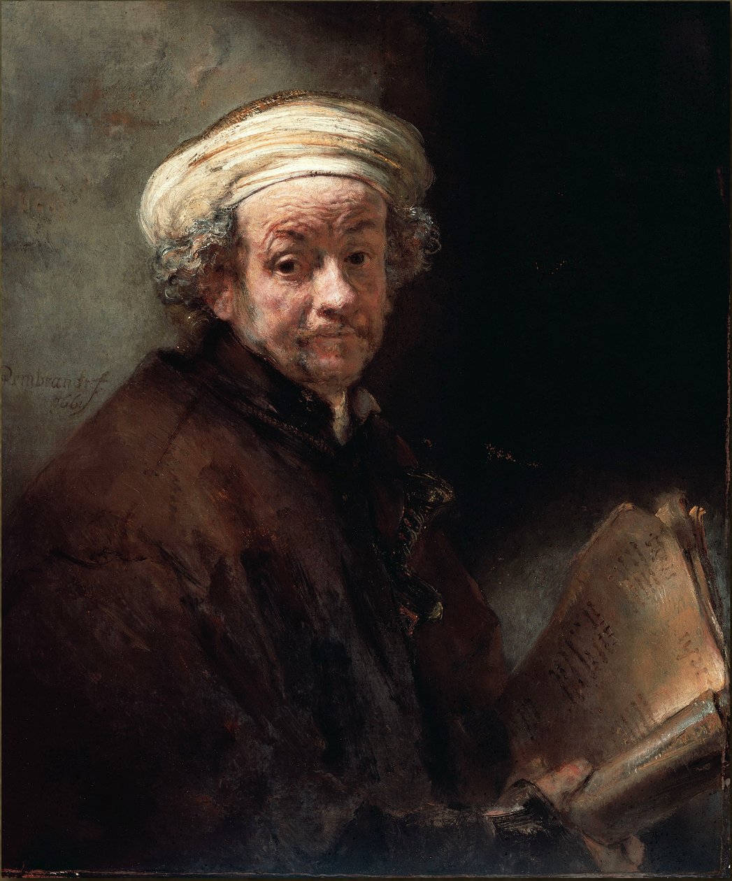 Selbstporträt als Apostel Paulus von Rembrandt van Rijn