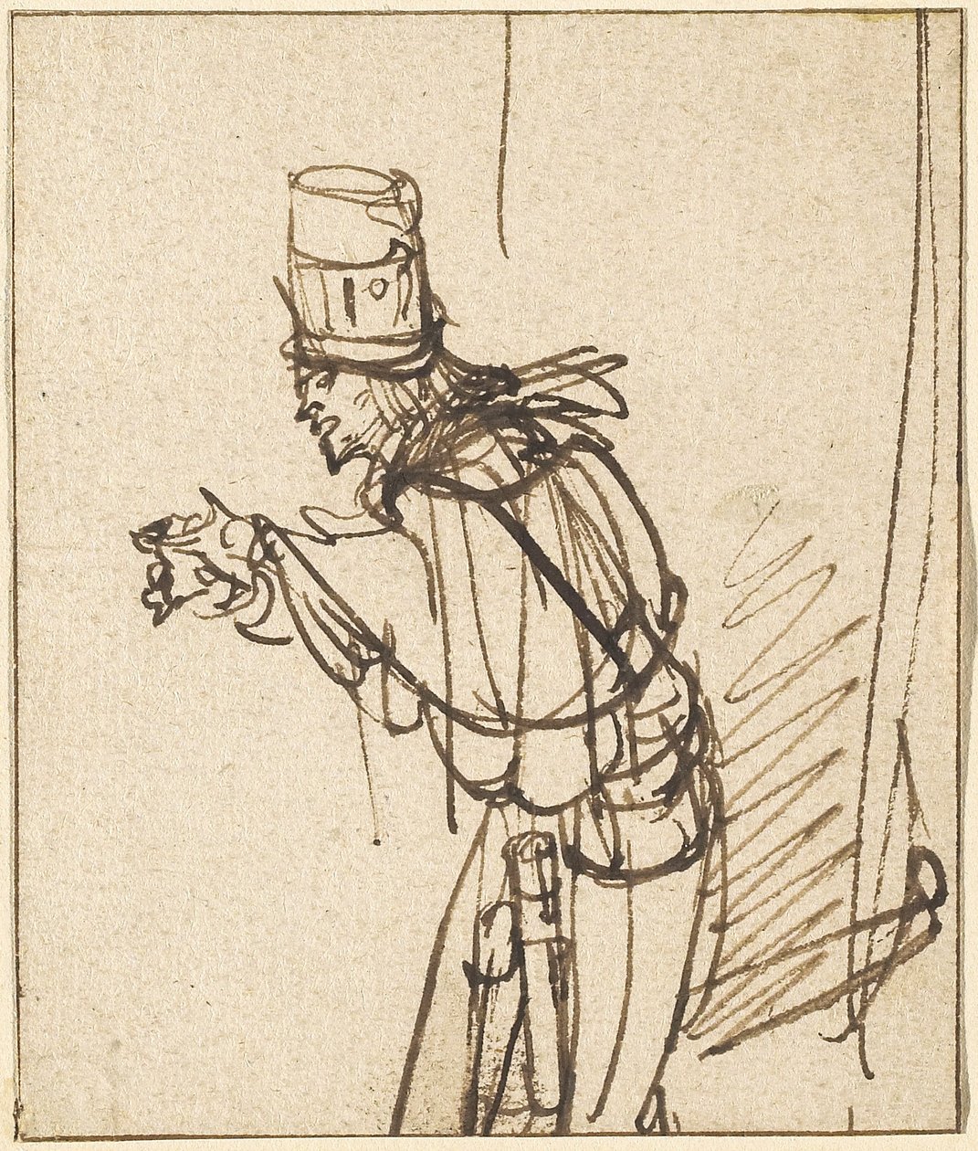 Ein Quacksalber, ca. 1637 von Rembrandt van Rijn