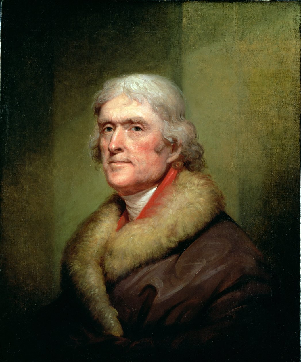 Porträt von Thomas Jefferson, 1805 von Rembrandt Peale