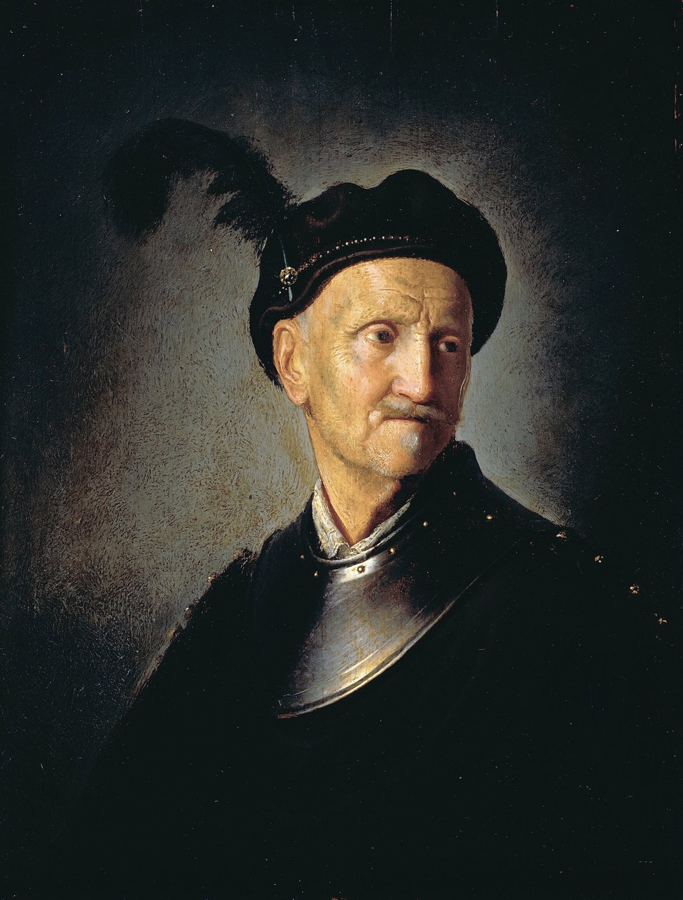 Mann in Rüstung von Rembrandt van Rijn