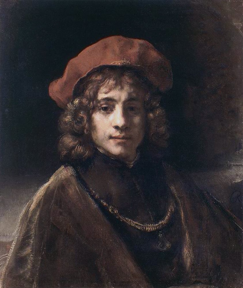Porträt von Titus von Rembrandt van Rijn