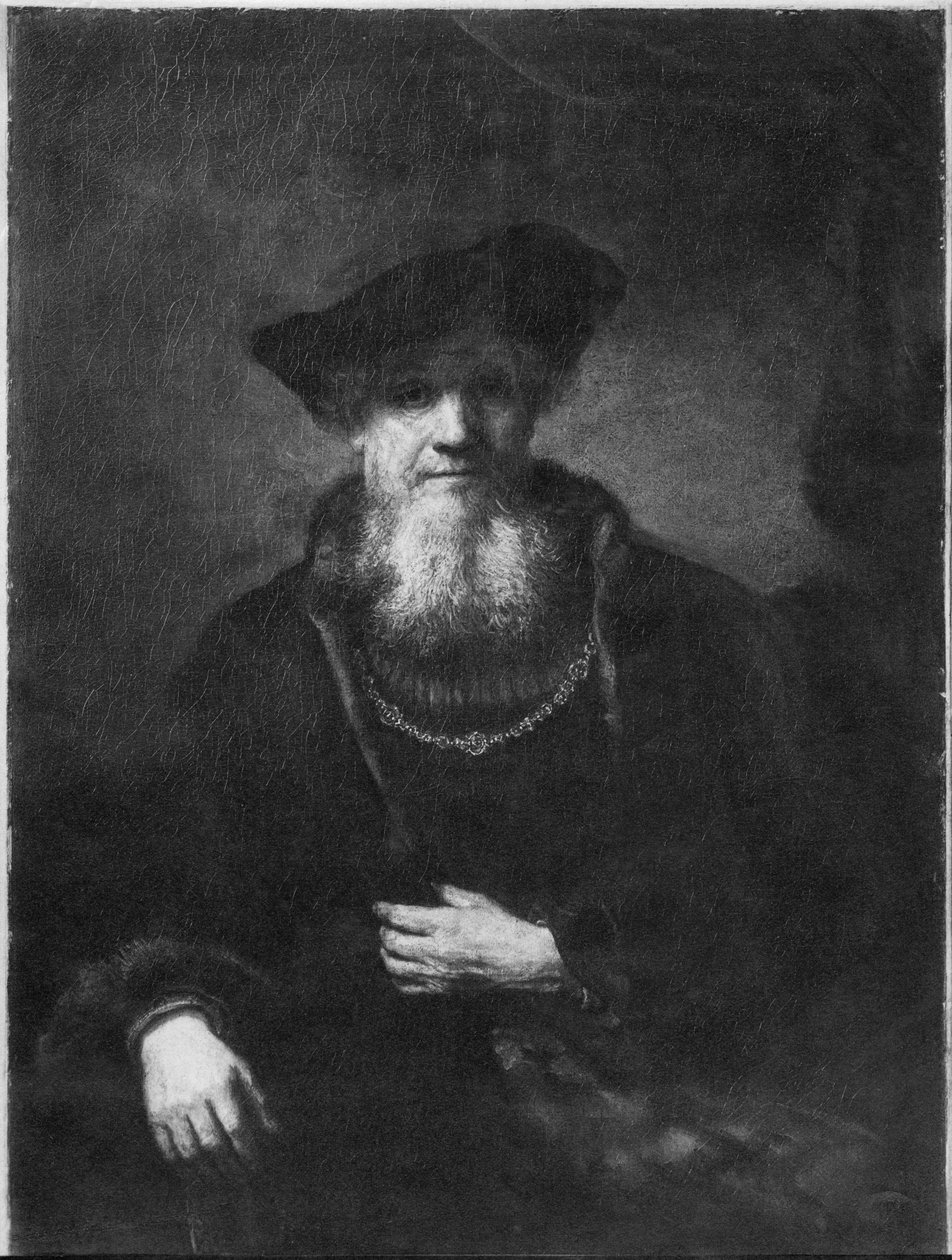Porträt eines Rabbiners von Rembrandt van Rijn