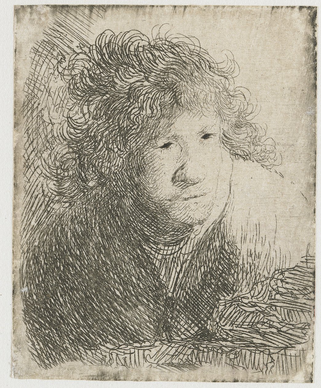 Selbstporträt von Rembrandt van Rijn