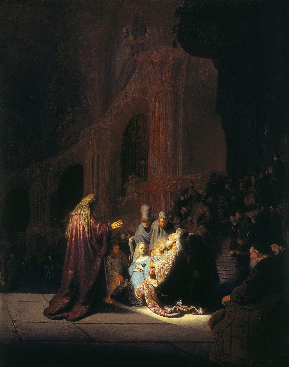 Simeons Lobgesang von Rembrandt van Rijn