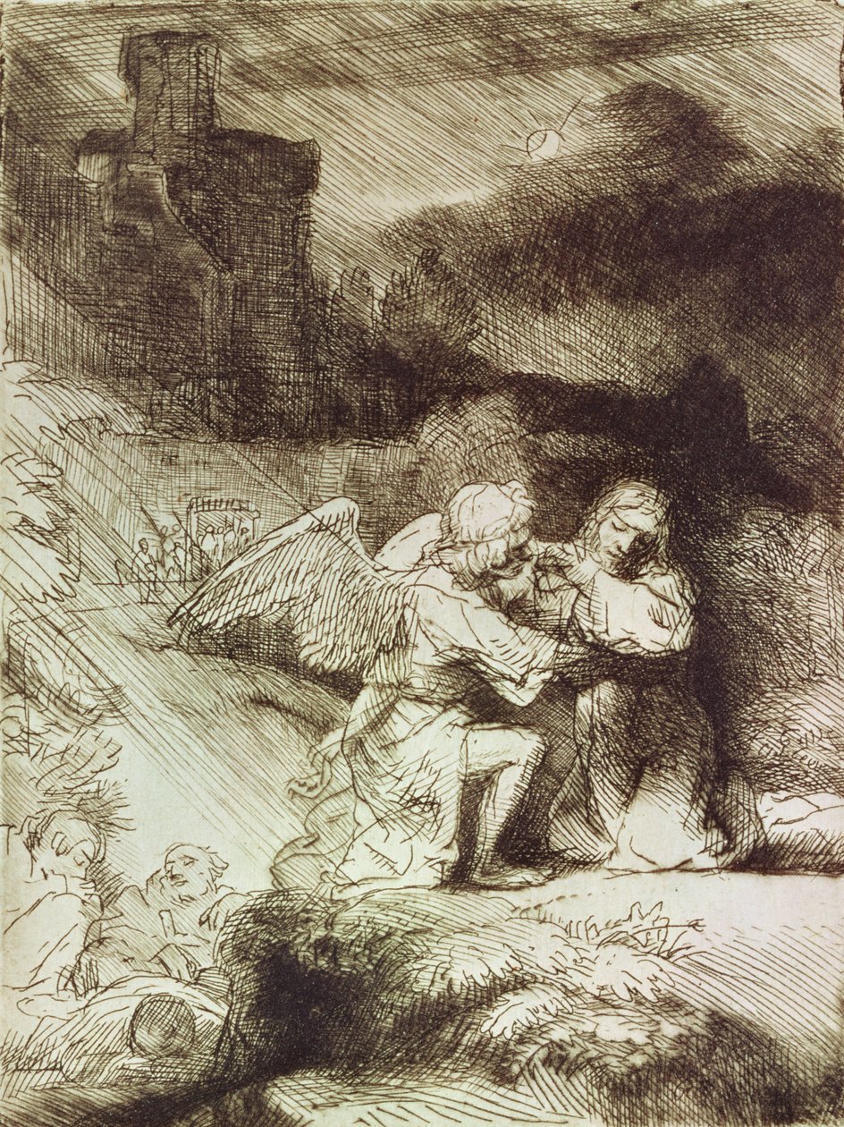 Die Agonie im Garten von Rembrandt van Rijn