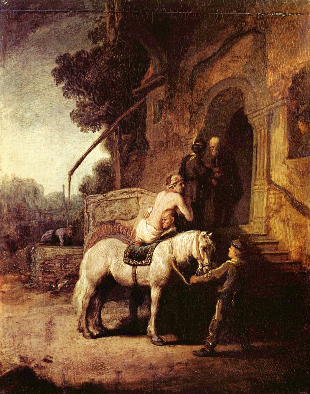 Der barmherzige Samariter von Rembrandt van Rijn