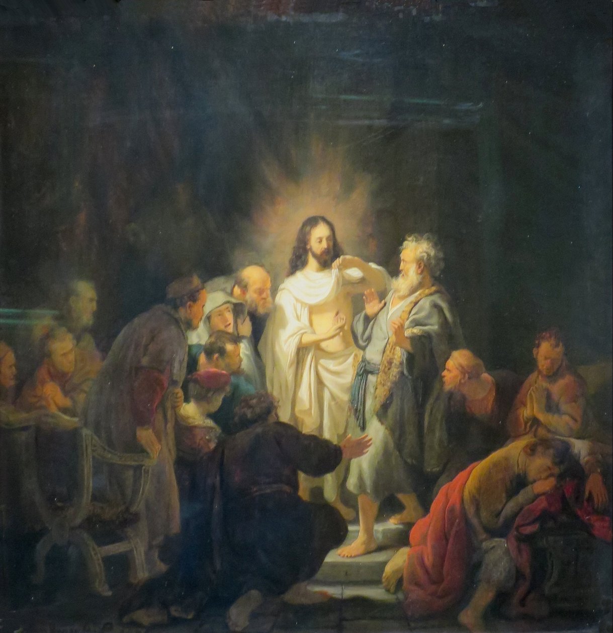 Der ungläubige Thomas von Rembrandt van Rijn