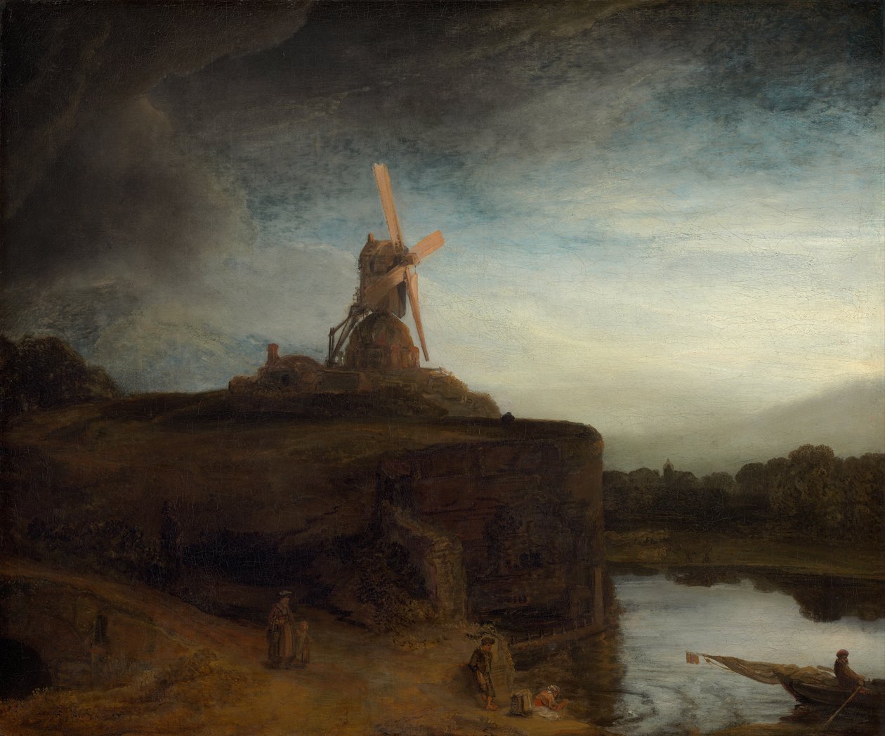 Die Mühle von Rembrandt van Rijn