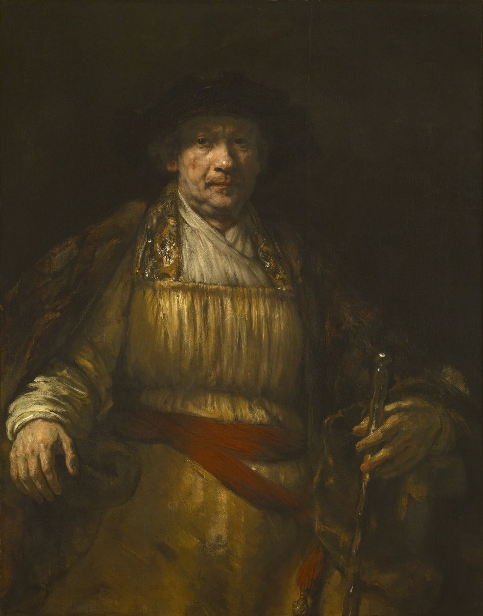 Selbstporträt von Rembrandt van Rijn