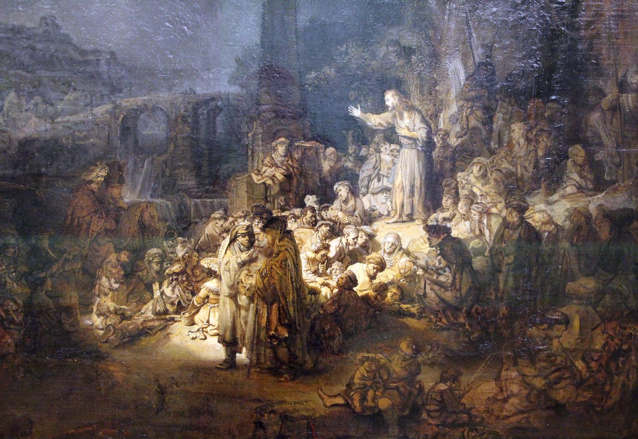 Predigt des Täufers von Rembrandt van Rijn