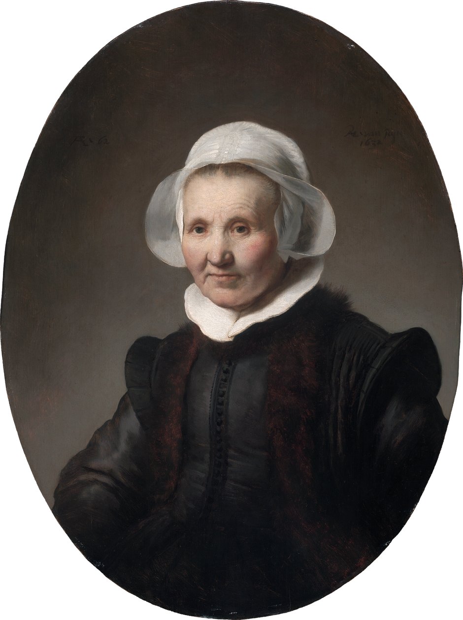 Porträt von Aeltje Petersdr Uylenburgh von Rembrandt