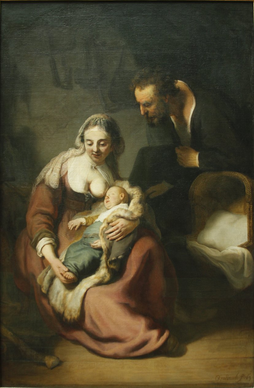 Die Heilige Familie von Rembrandt