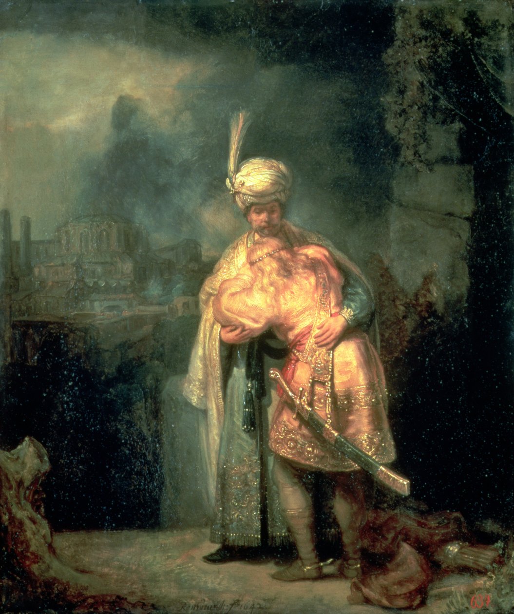 David und Jonathan von Rembrandt van Rijn