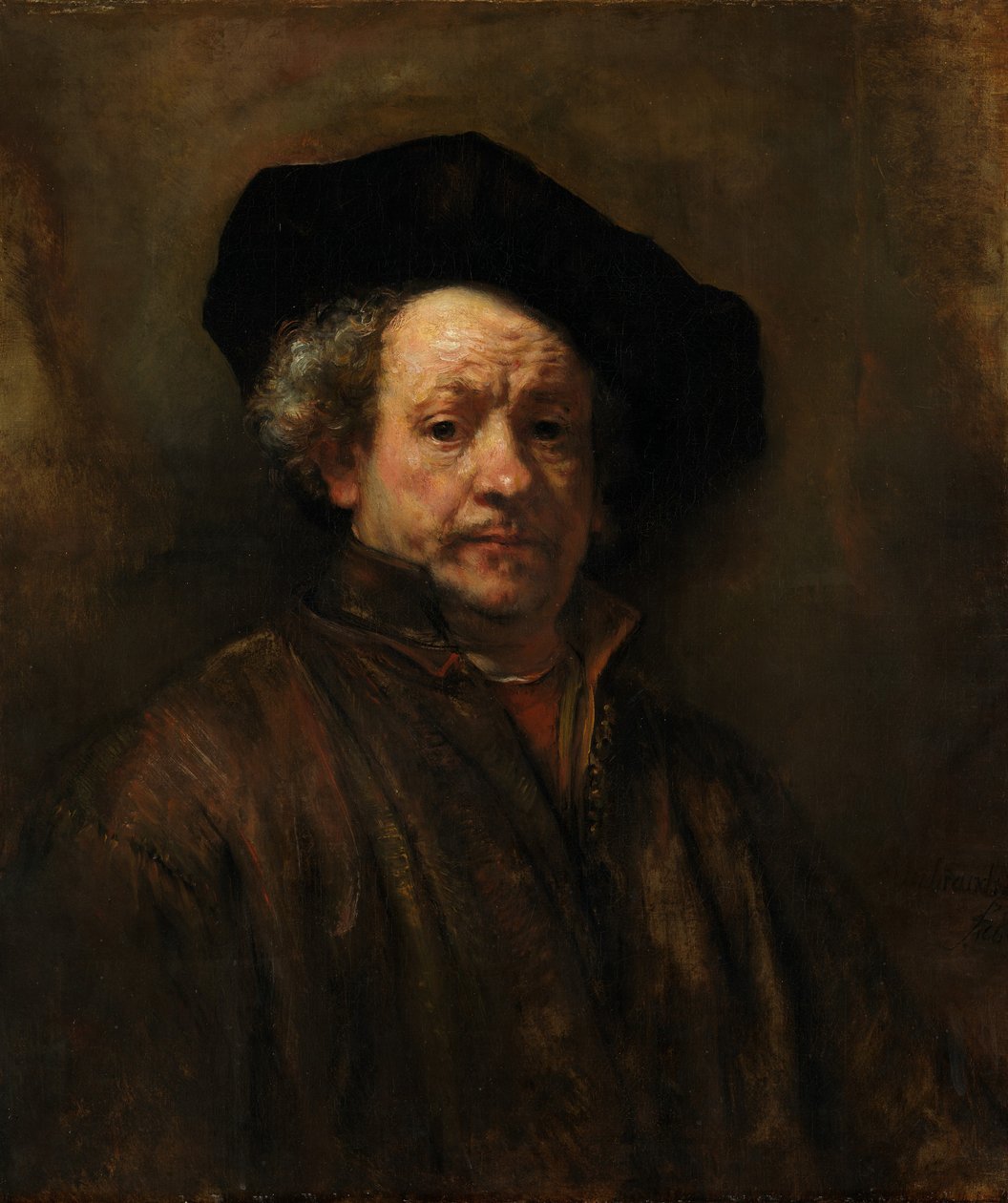 Selbstporträt von Rembrandt van Rijn