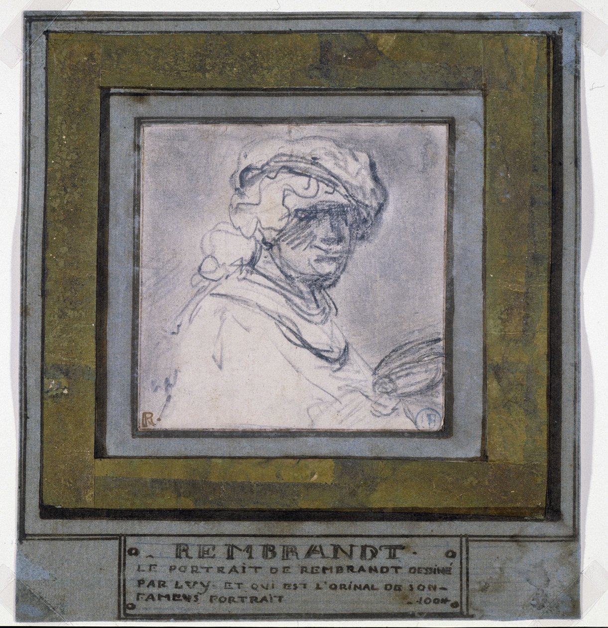 Selbstporträt von Rembrandt van Rijn
