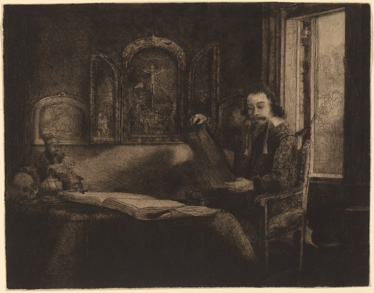 Abraham Francen von Rembrandt van Rijn
