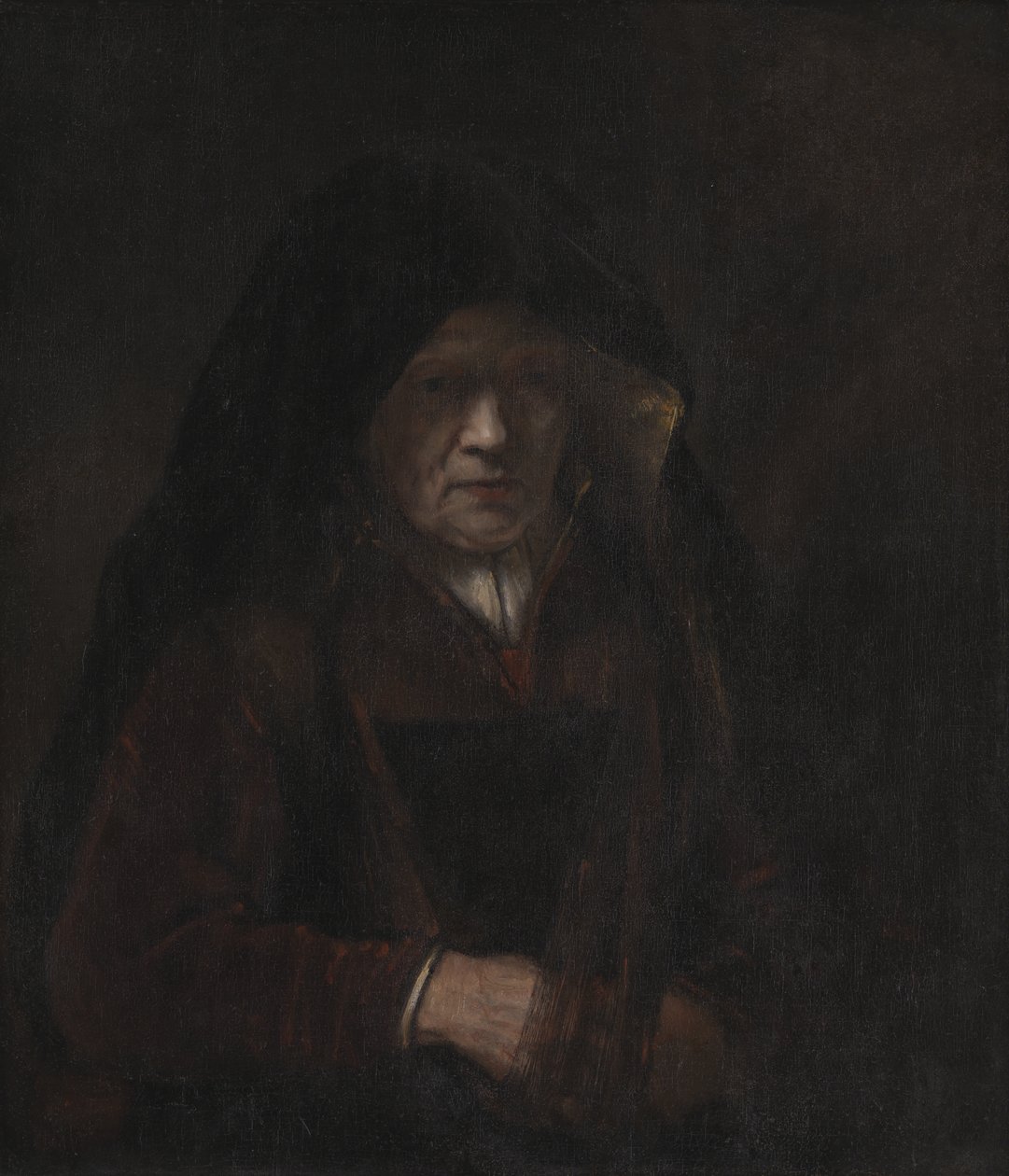 Eine alte Frau von Rembrandt van Rijn